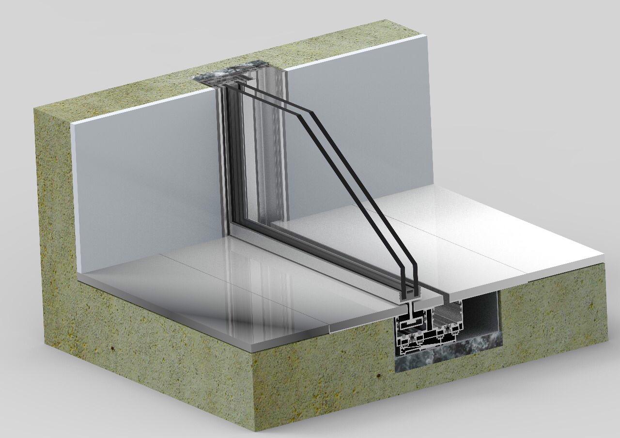 SAUC34 High Insulation Aluminium Sliding Door, 2/3/4 Track, Motorized Option, Bulletproof Glass, Multipoint Lock, 350kg, Noise Reduction, Smart Home Compatible